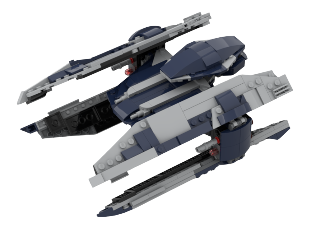 Separatist Vulture Droid (Alt Build of 75435 MTT) alternate build