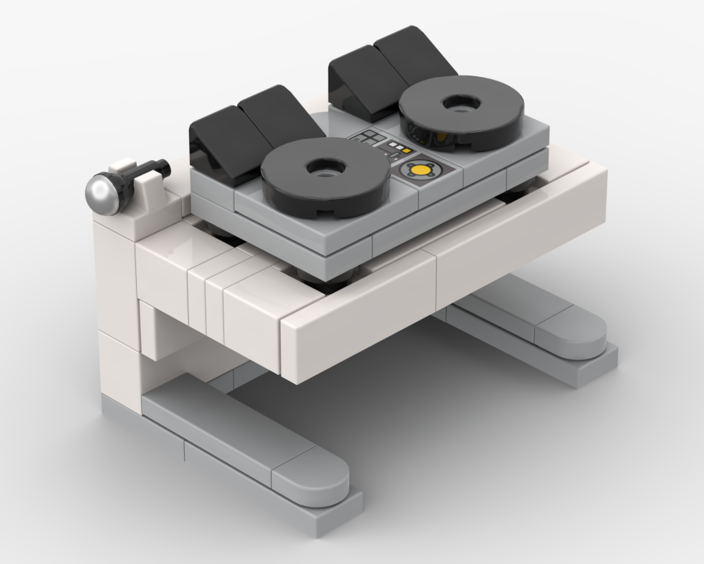 Minimalist DJ Stand alternate build