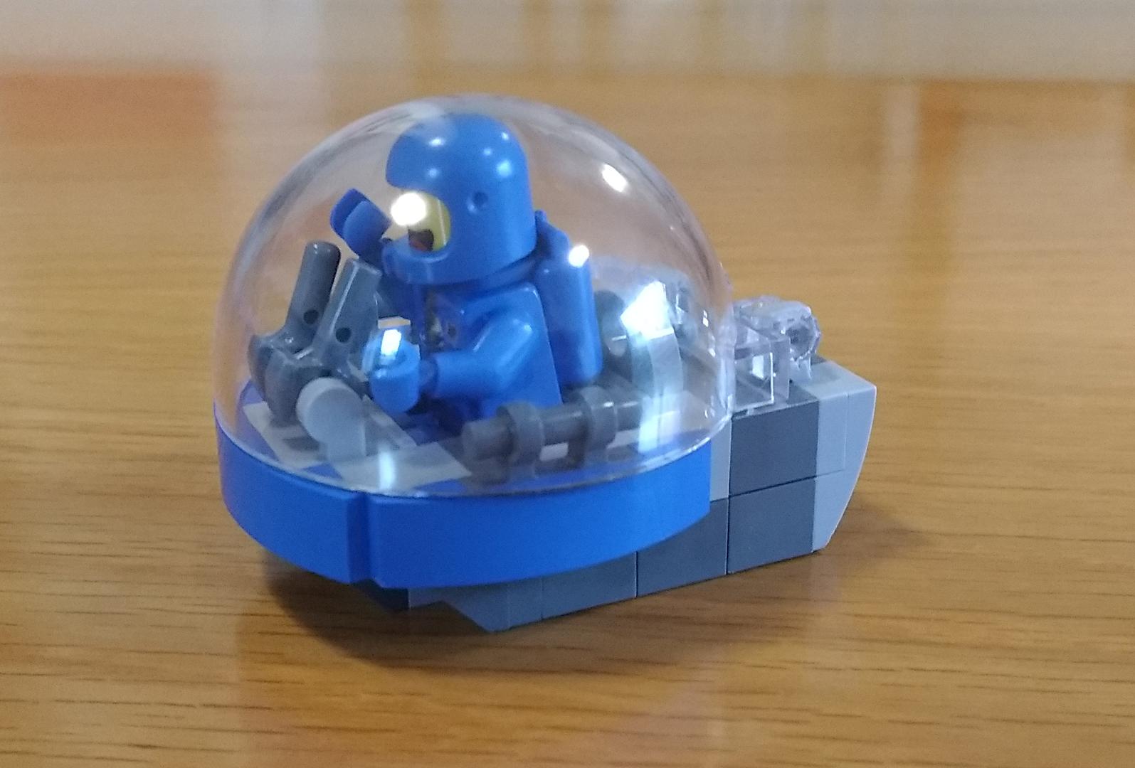 EZ-1 Capsule module (MOC-25775) - LEGO MOC | MOC Tracker