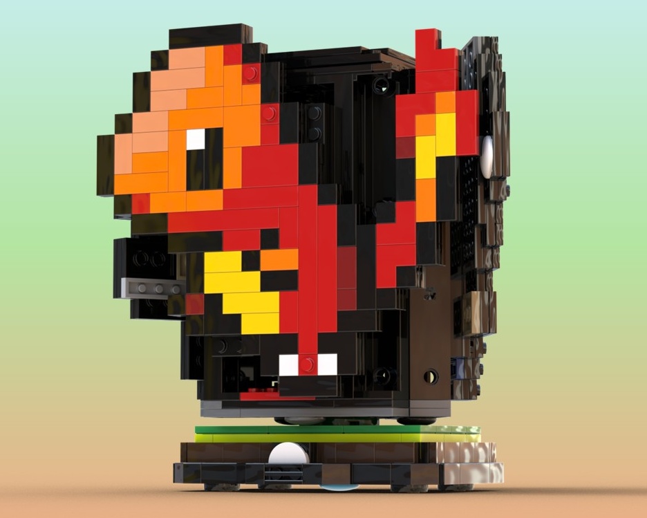 Kanto Starters Carousel – Alternate Build for 71438 Mario & Yoshi alternate build