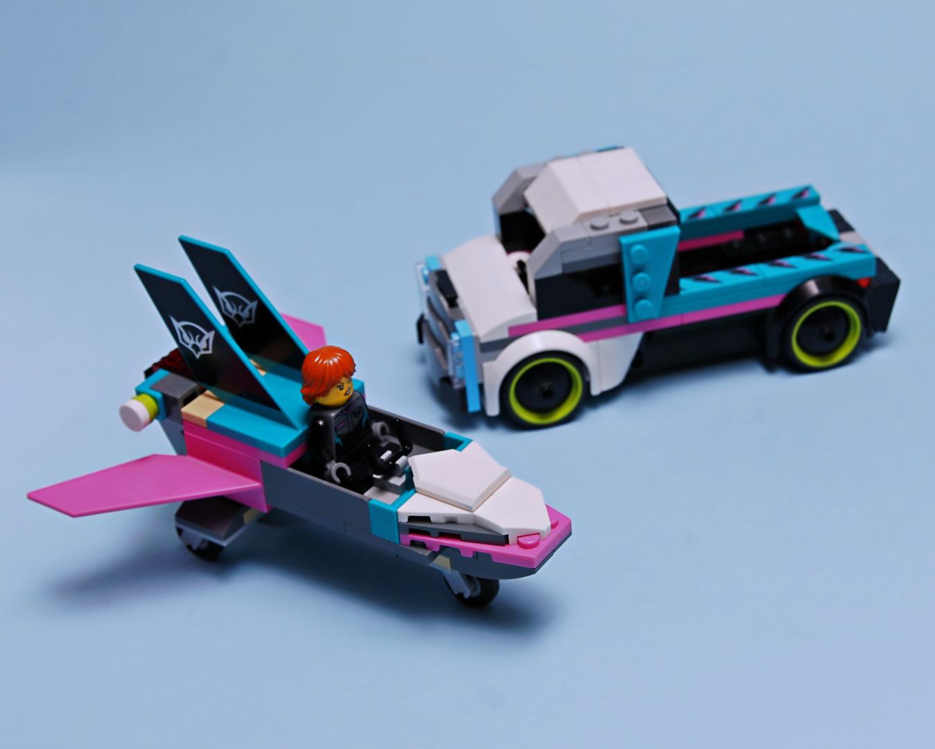 60489 Cargo Car & Mini Plane alternate build