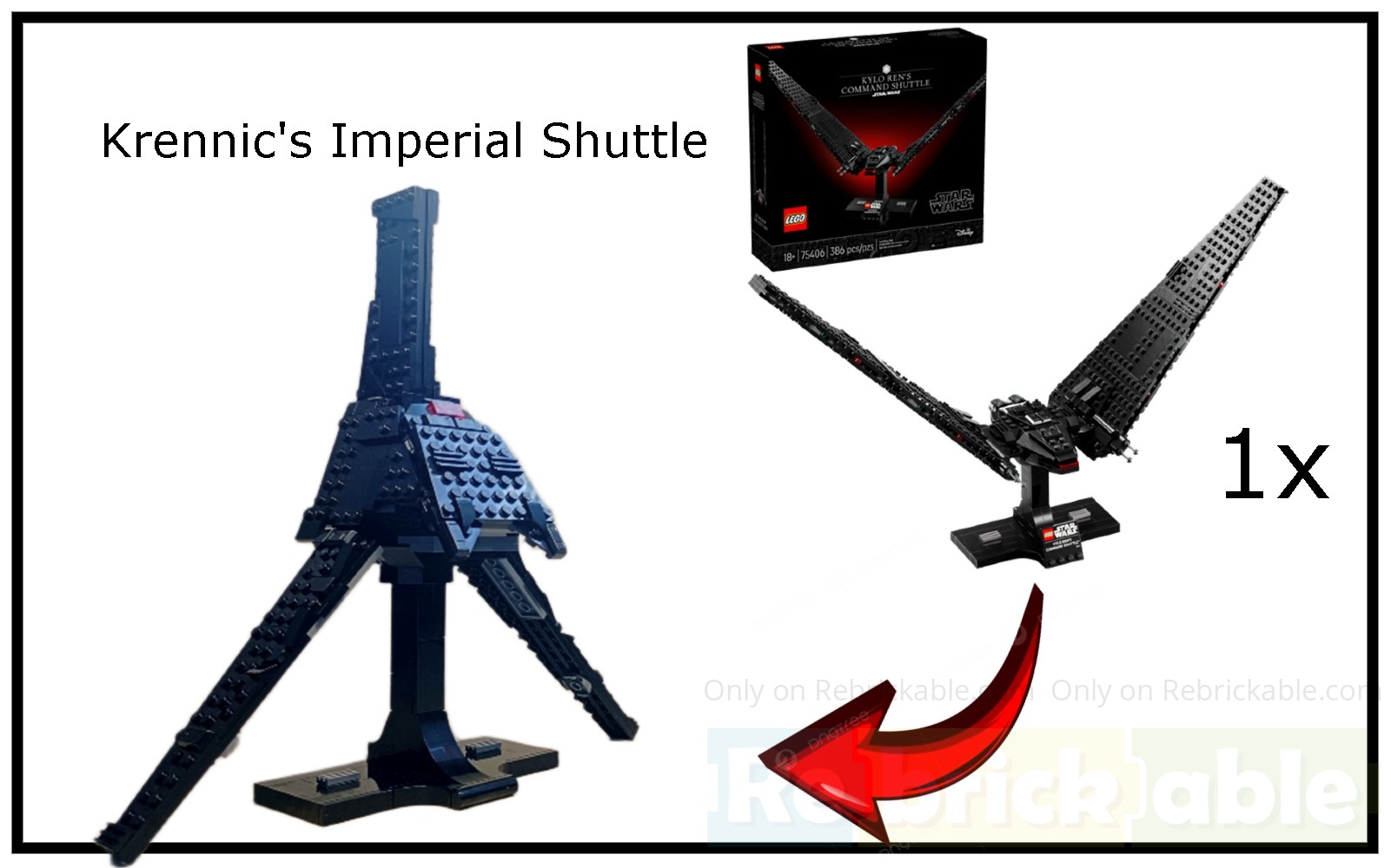 Krennic's Imperial Shuttle alternate build
