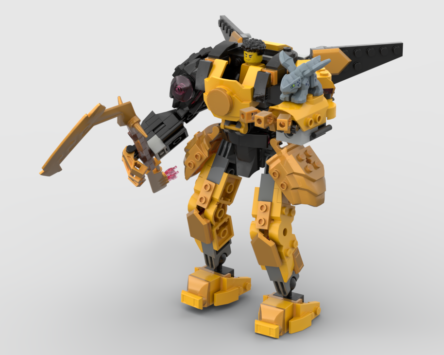 Arin's Battle Mech Spinjitzu - alternative build alternate build