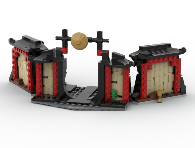 (1/3) Monastery of Spinjitzu - 71848 Alternate Build alternate build