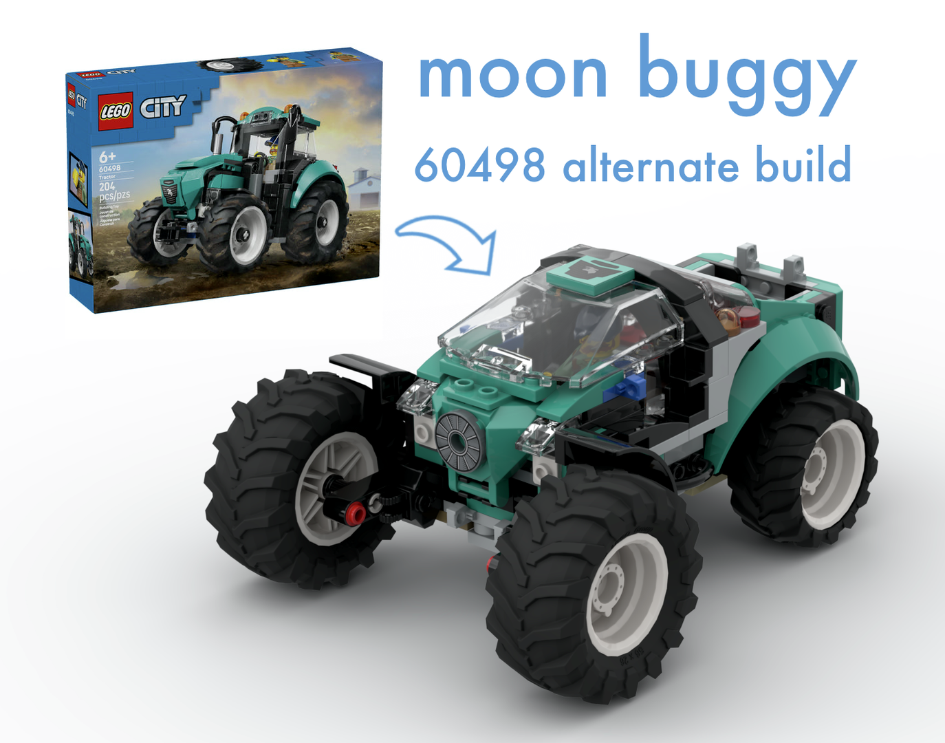 60498 Moon Buggy (alternate build) alternate build