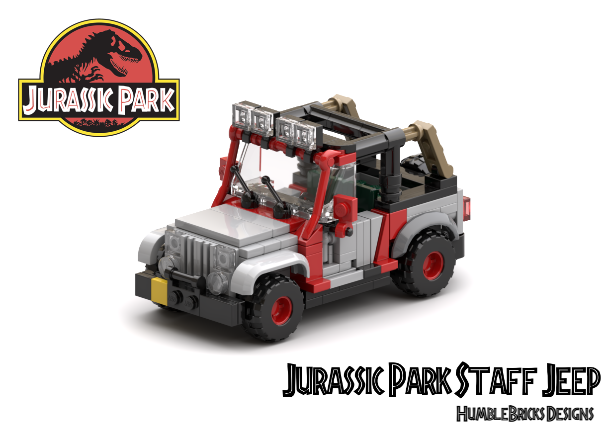 Jurassic Park Staff Jeep