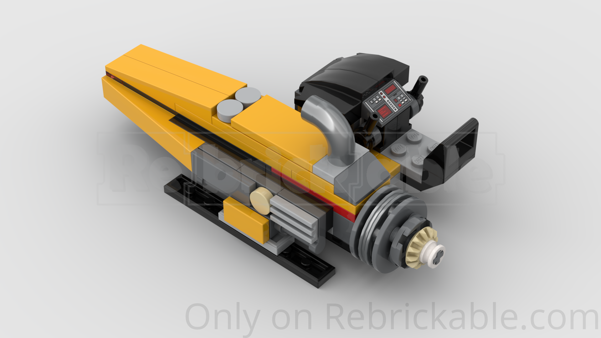 Galactic speeder bike alternate build