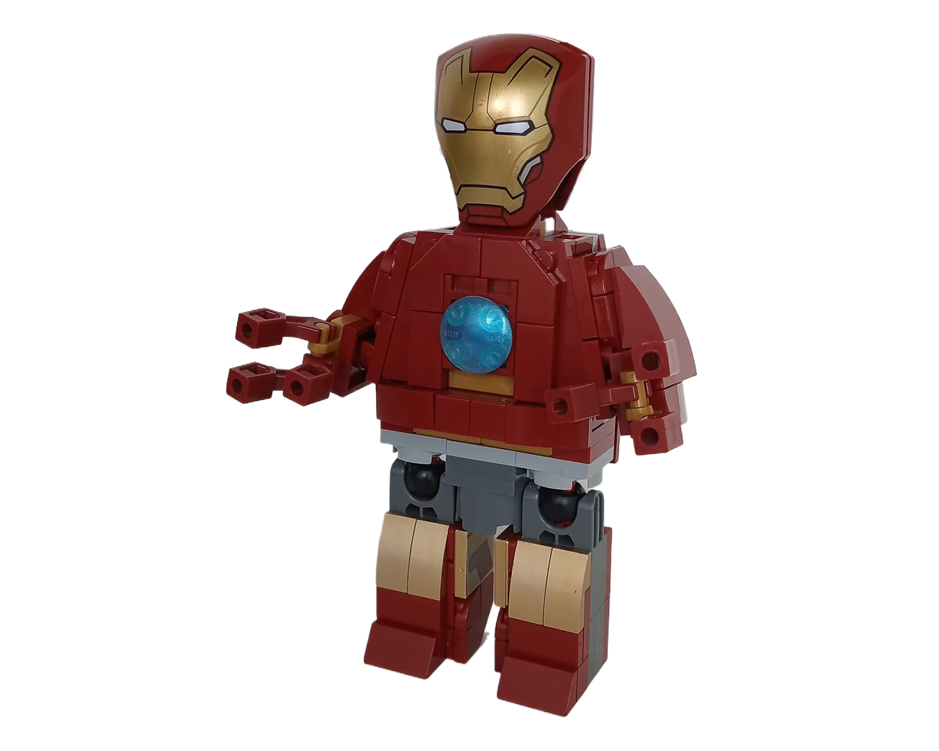76206 Iron Man Brickfig alternate build