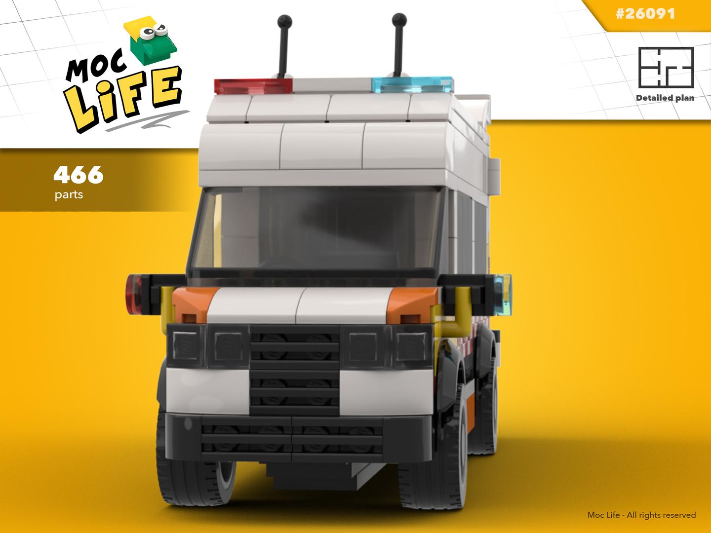 Mercedes Sprinter Australian ambulance