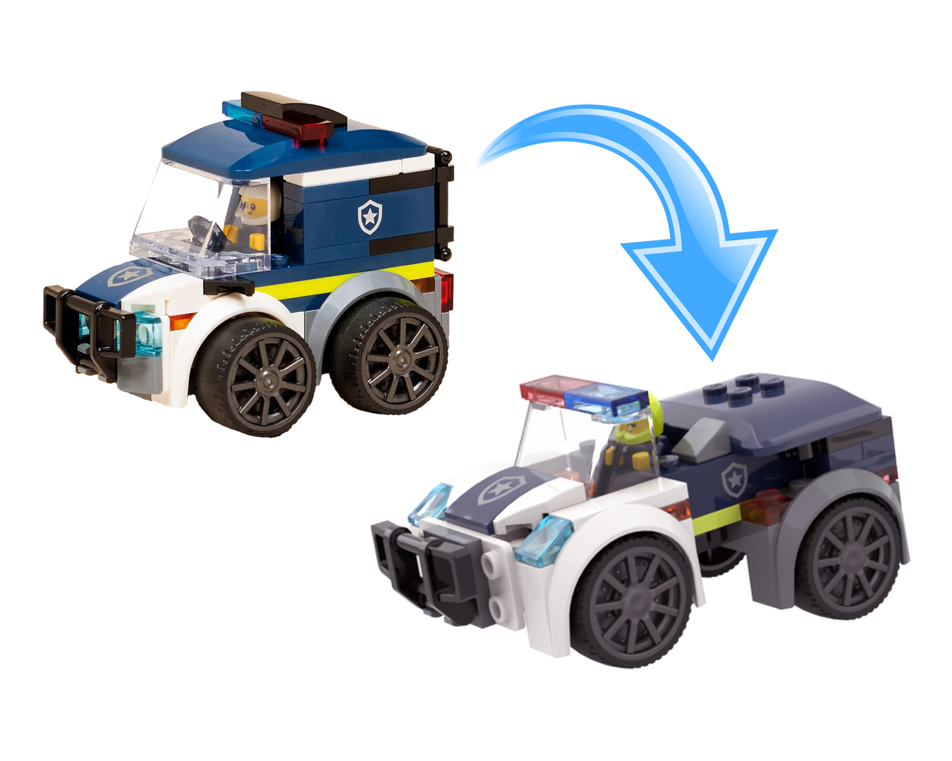 High Pursuit Police Truck alternate build