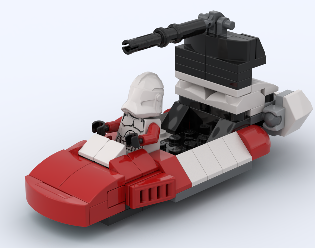 Shock Scout Speeder 75448 Alternate Build alternate build