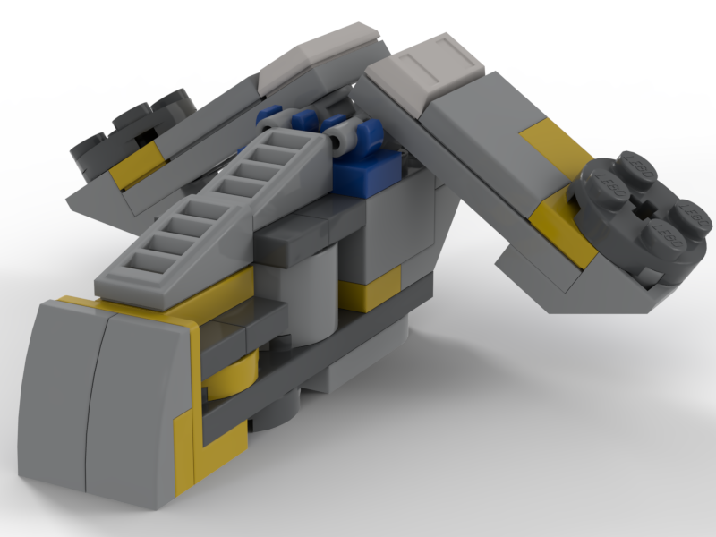 Razor Gunship 30728-1 alternate build