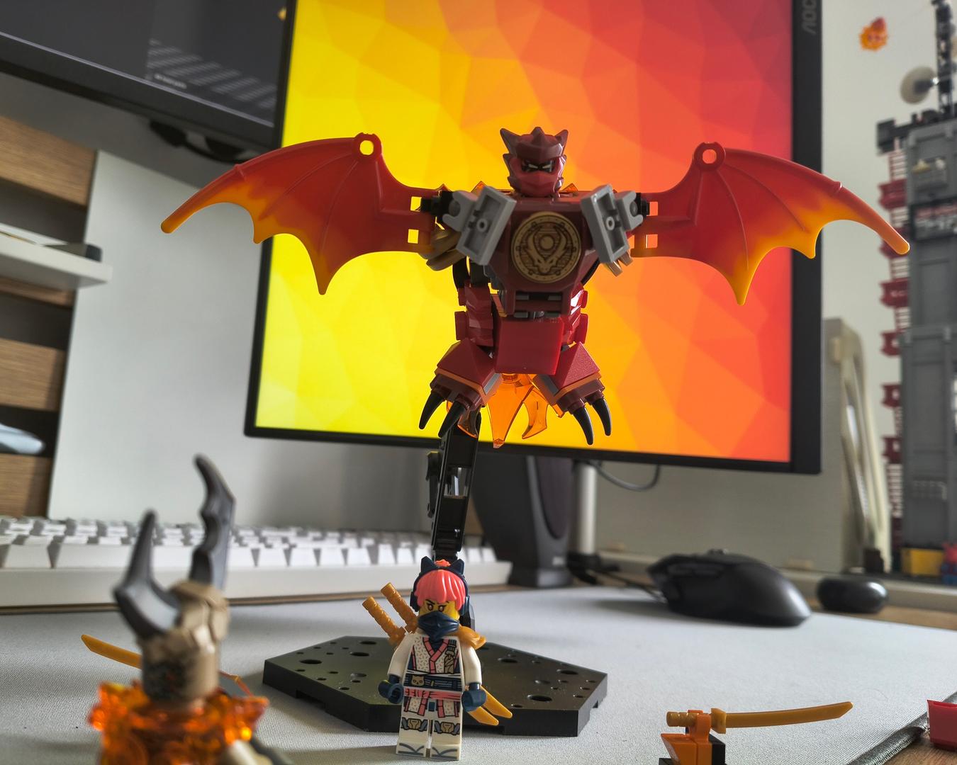 Kai's Bat mech 71851 alternate build