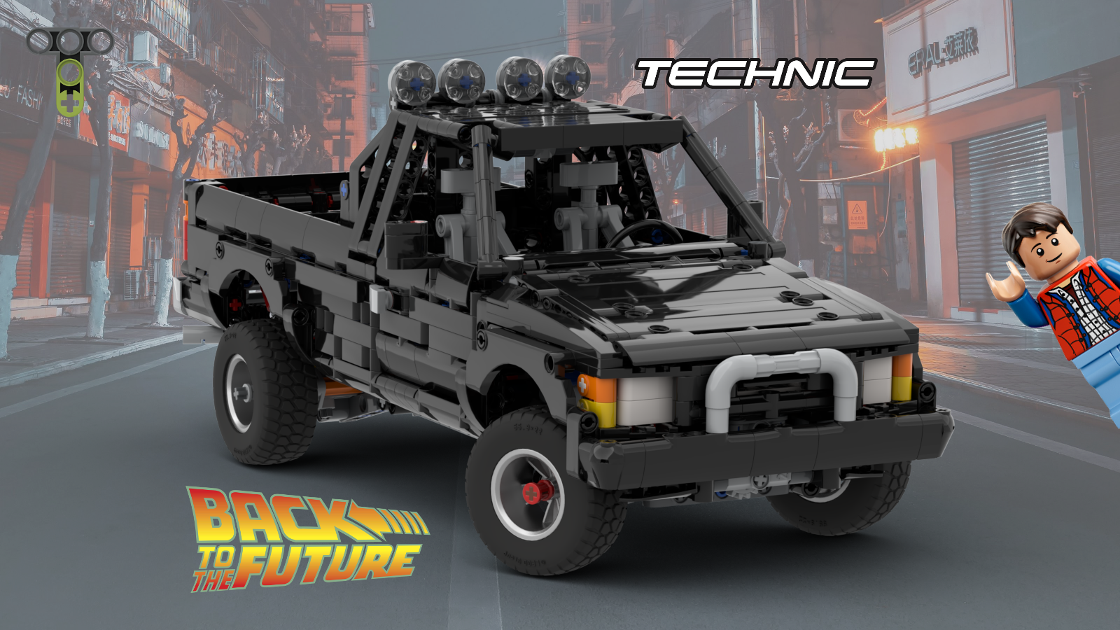 42231 Marty McFly's Toyota Hilux - alternate build alternate build