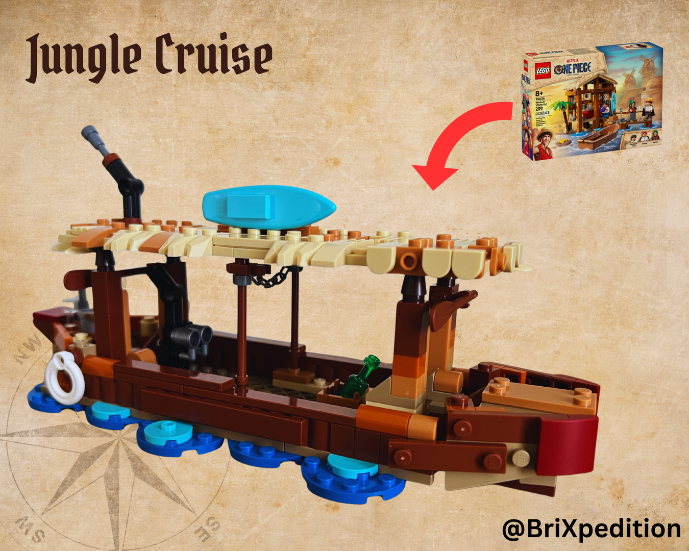 Jungle Cruise Boat alternate build