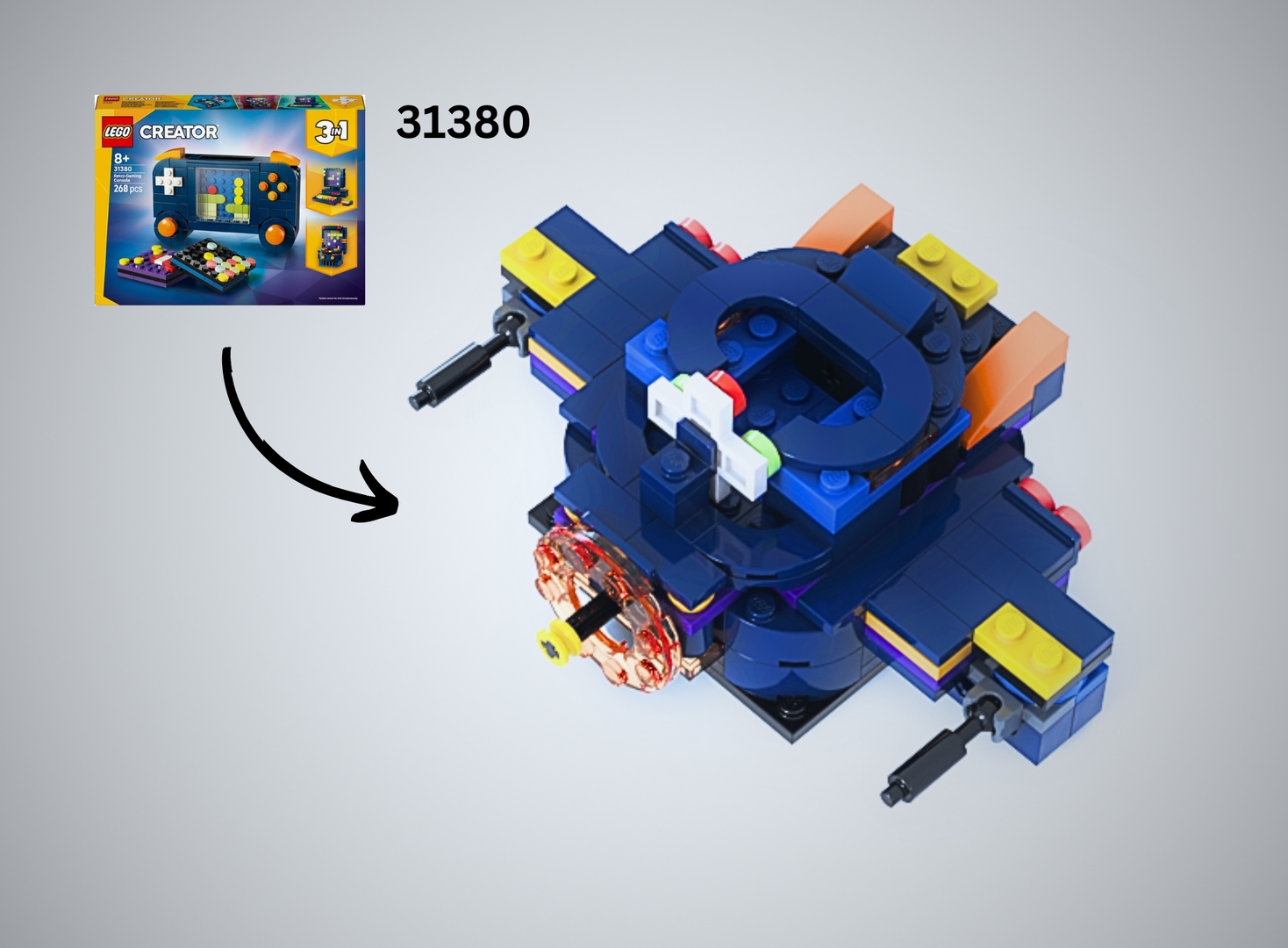31380 Spaceship alternate build