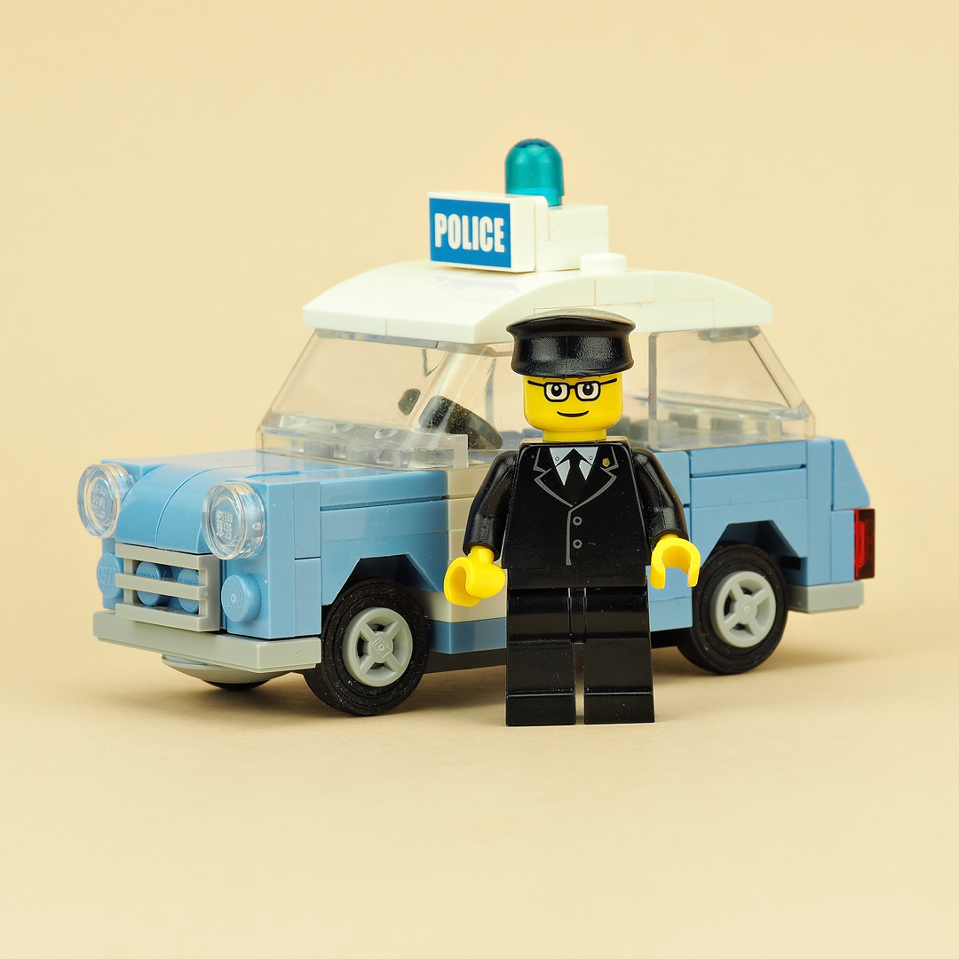 Mini Cooper Police Car