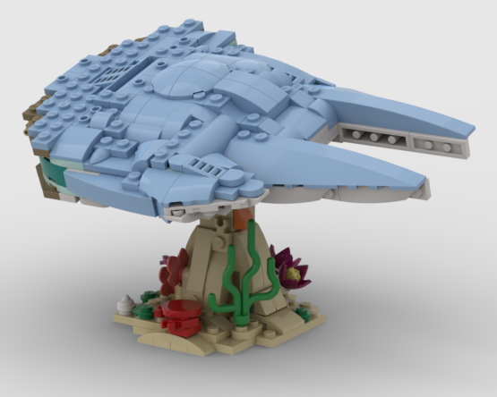 The Millennium Dolphin alternate build