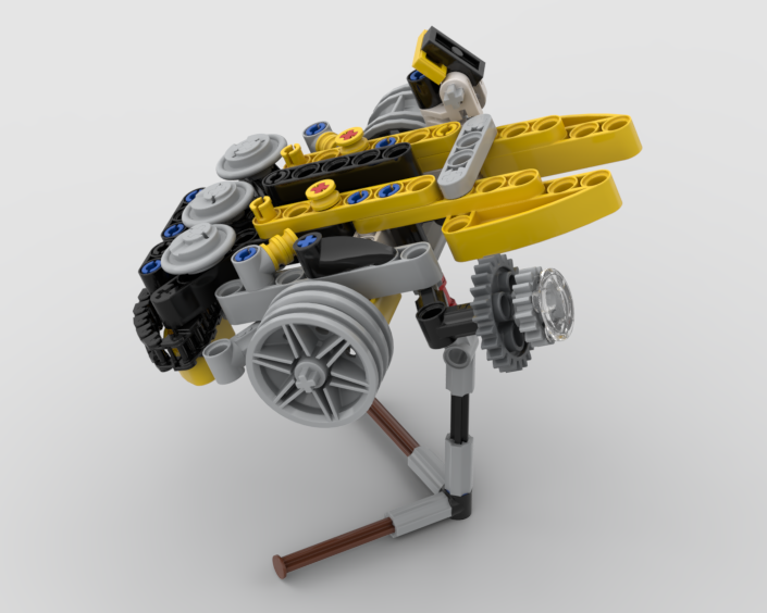 Yellonium Falcon 42225 alternate build