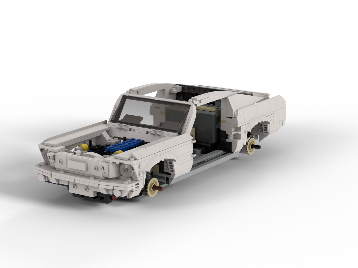 Ford Mustang GT fully motorized