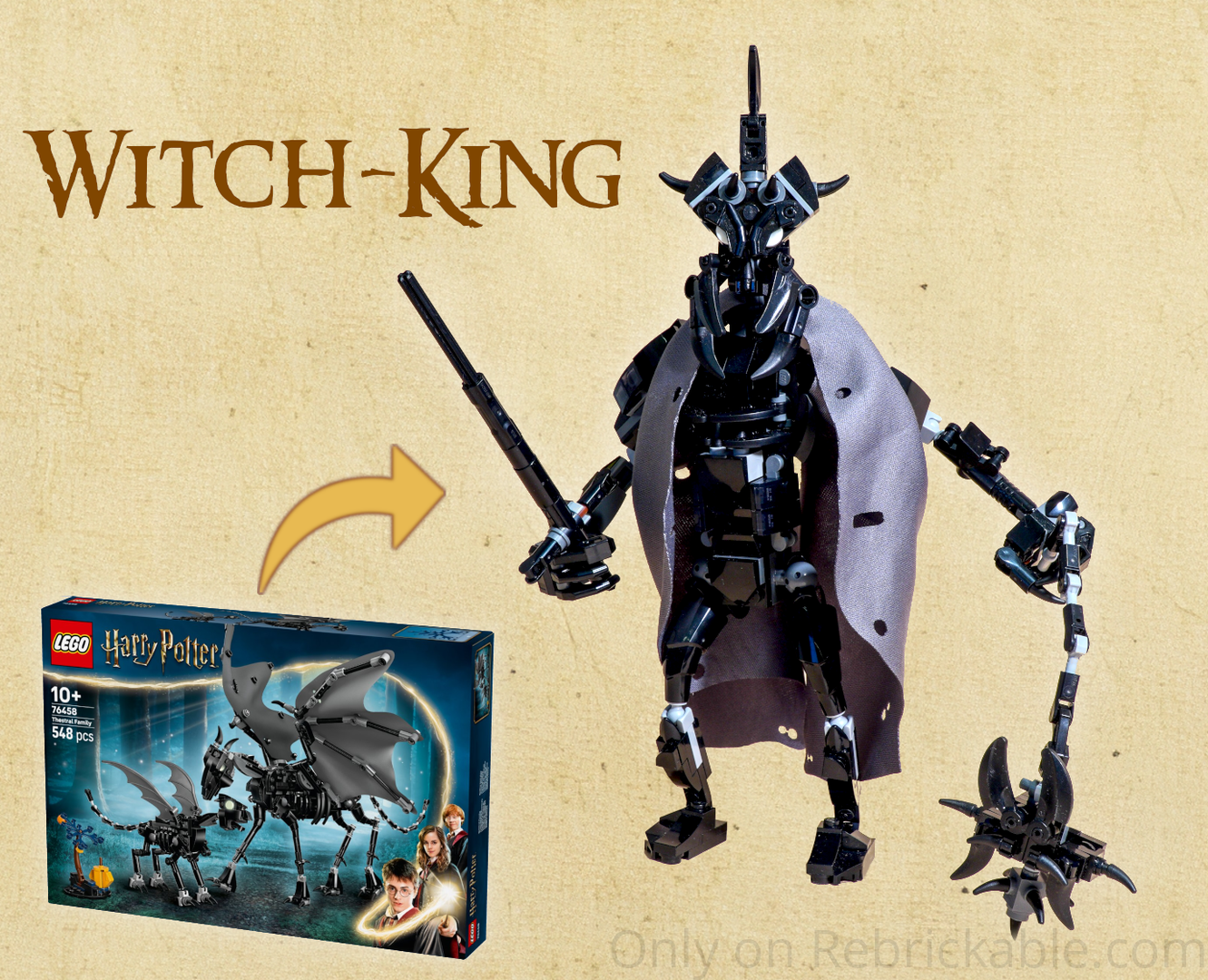 Witch-King LOTR alternative build 76458 alternate build