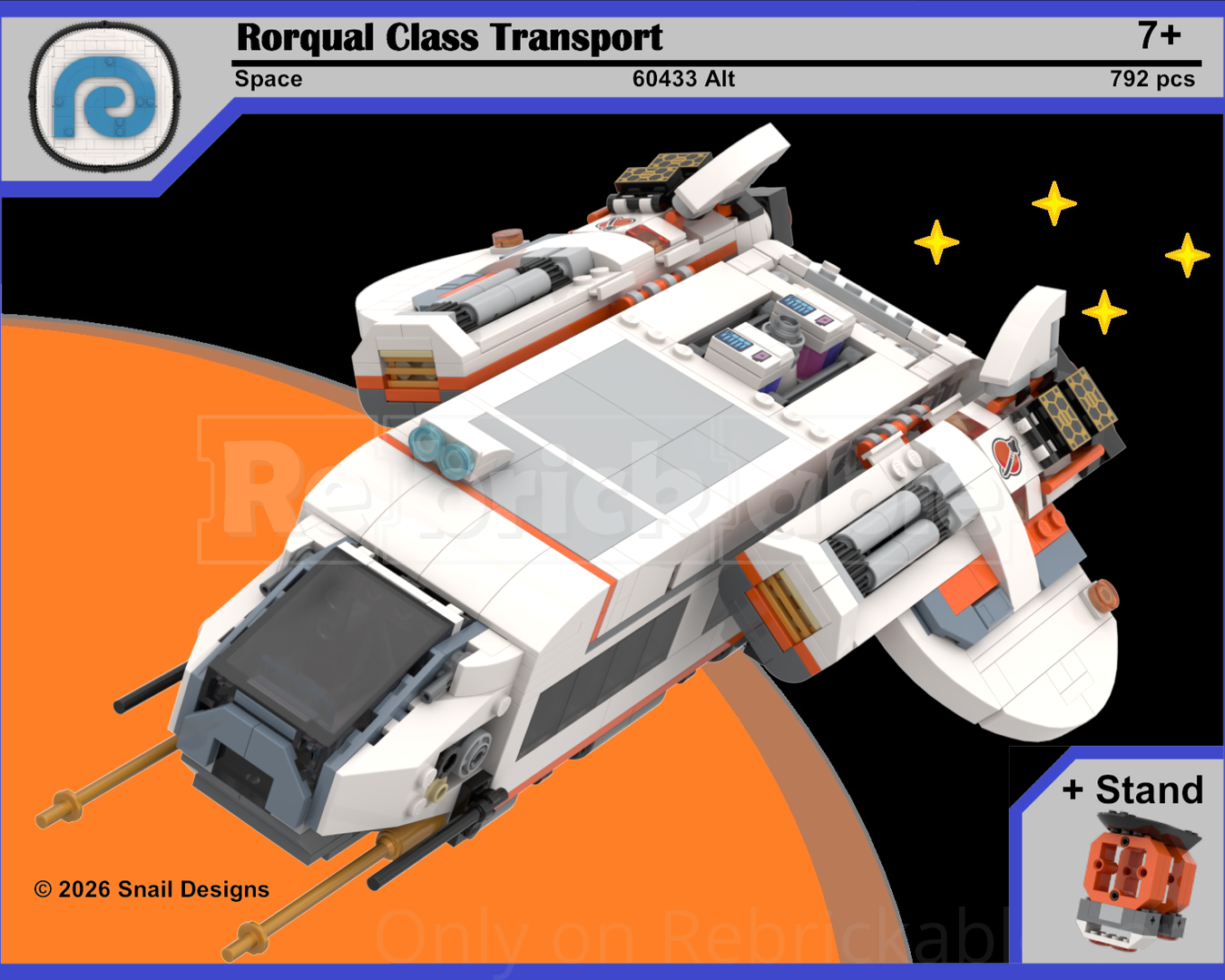 Rorqual Class Transport alternate build