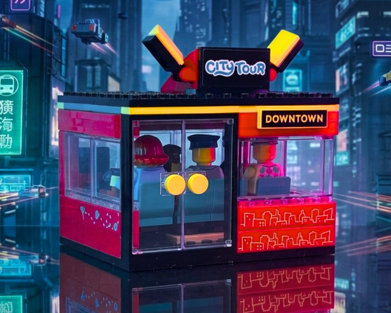 Downtown Cyber-Café alternate build