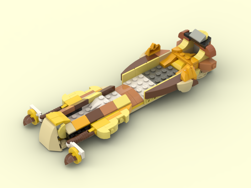 Desert Themed Levitating Vehicle | READ DESCRIPTION PLEASE!!! alternate build