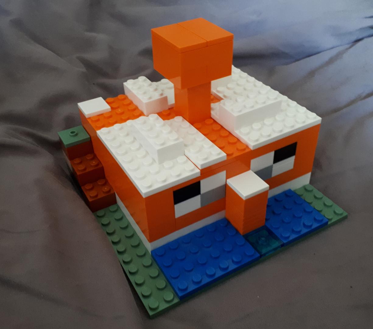 Copper Golem House 21178 MOC alternate build