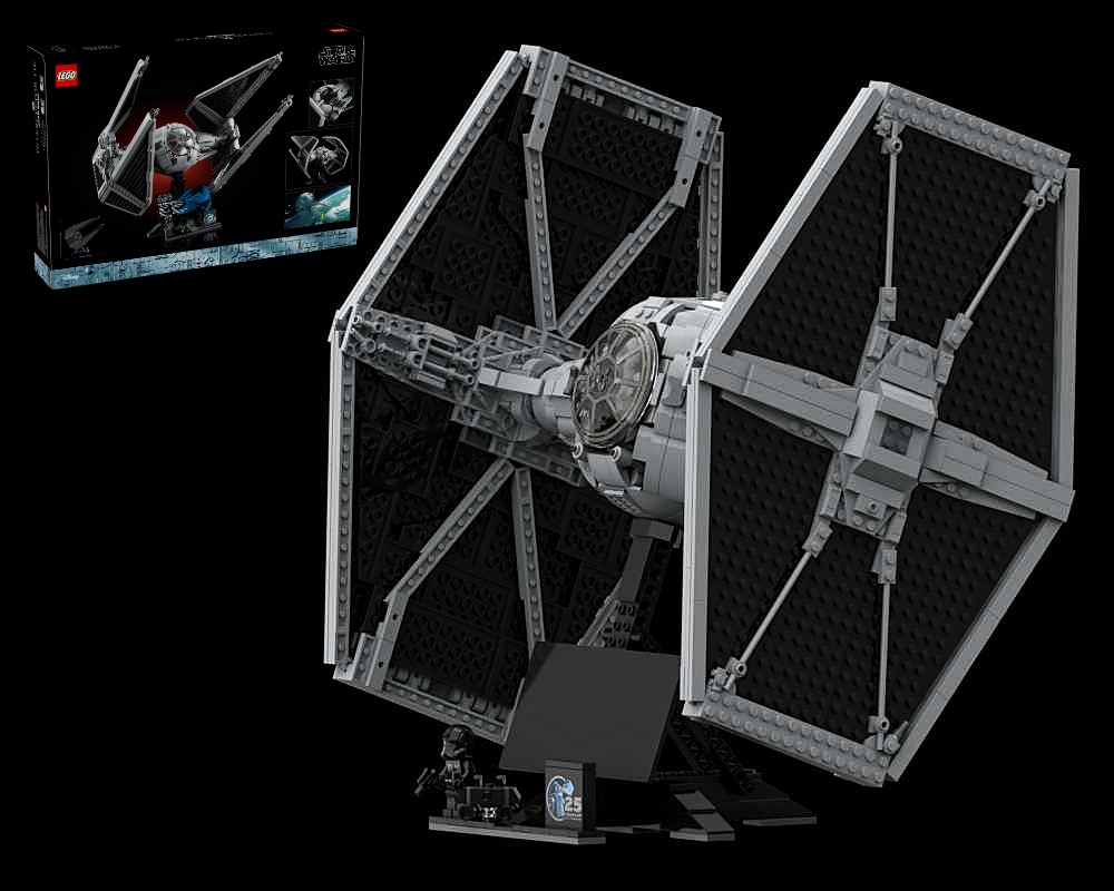 UCS_TIE_Fighter - TIE interceptor 75382 alt build alternate build