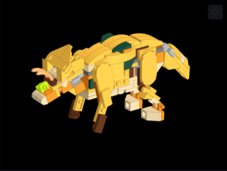 43243 triceratops (frank) paleo accurate alternate build