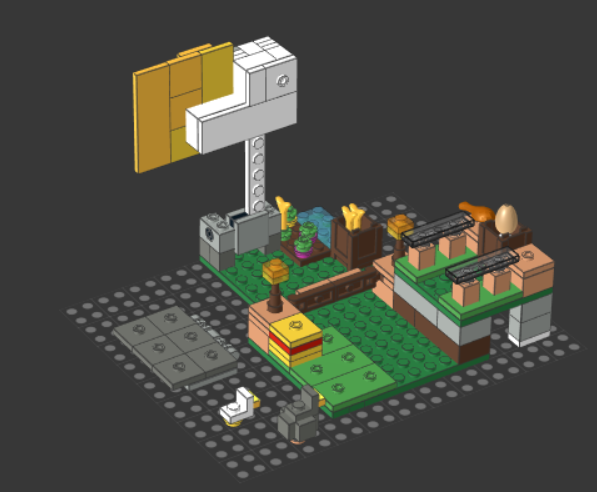 farm at sunset alternate build