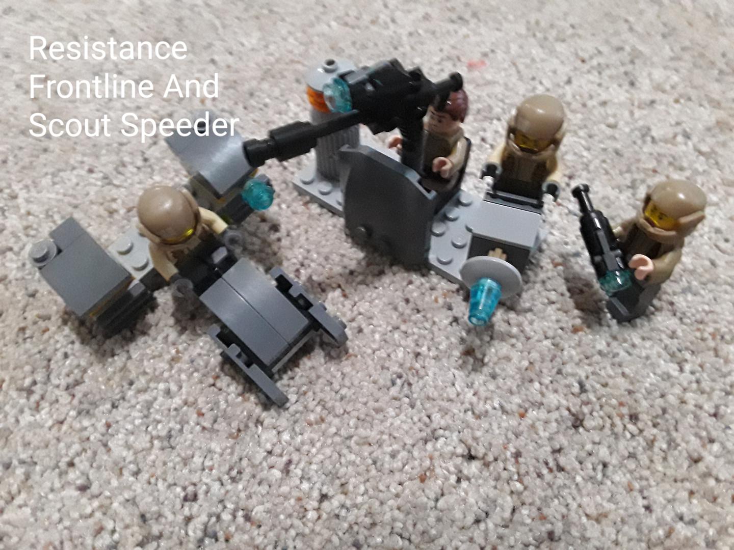 Resistance Frontline And Scout Speeder alternate build