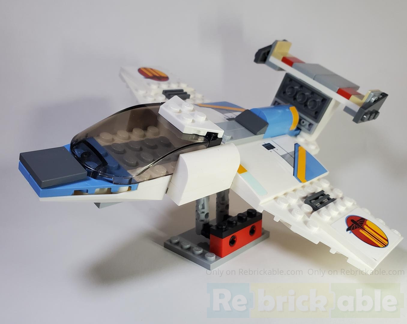 Glider with stand - 75170 Alt alternate build