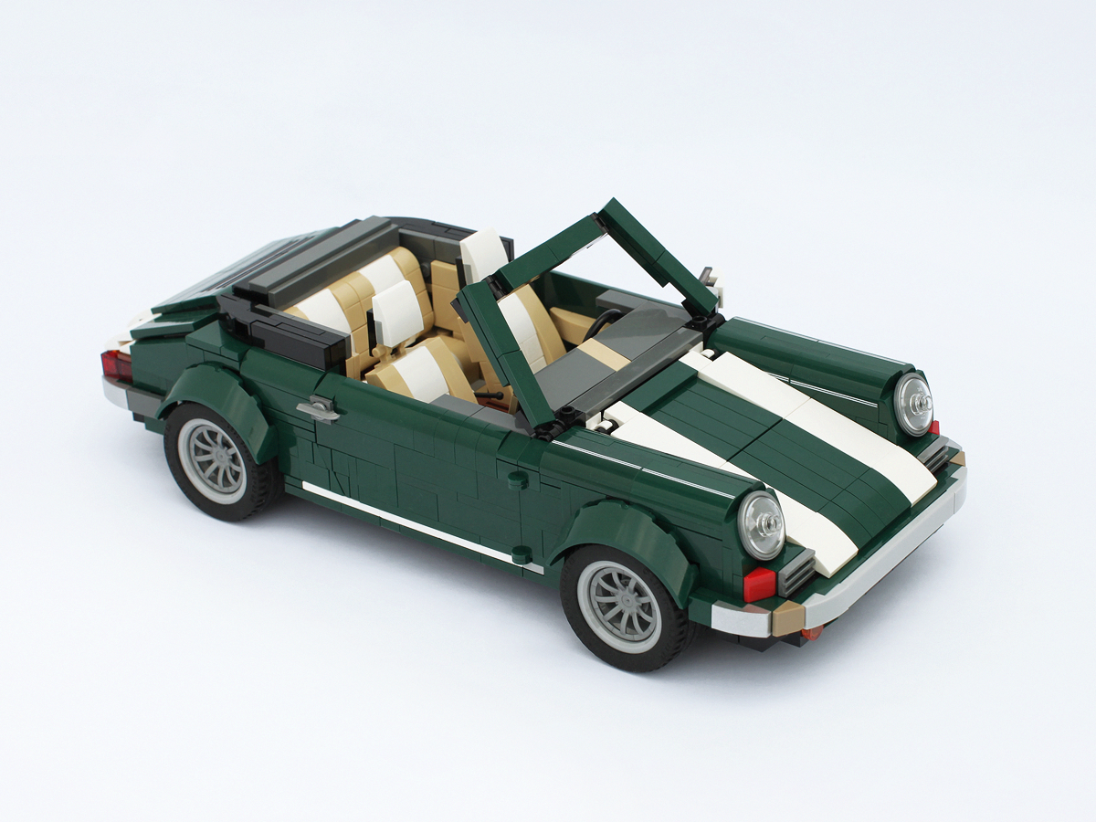 10242 Green Porsche 911 Cabriolet, PDF Instructions