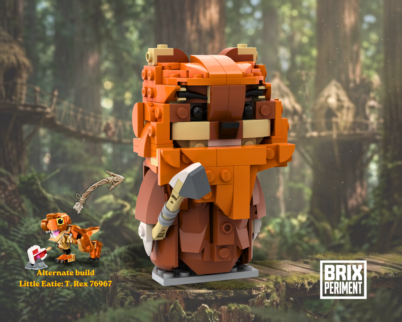 Jurassic Ewok: 76967 Alternate Build alternate build