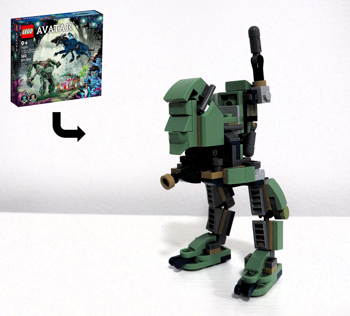 Pandora to Planet Core AT-RT alternate build