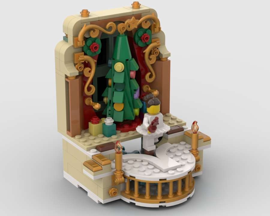 Rotating Ballerina and Nutcracker alternate build