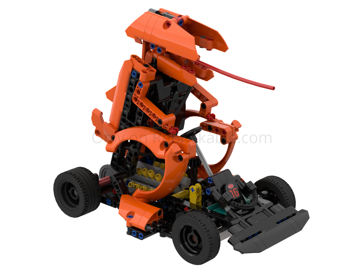 42222 Dino Kart alternate build
