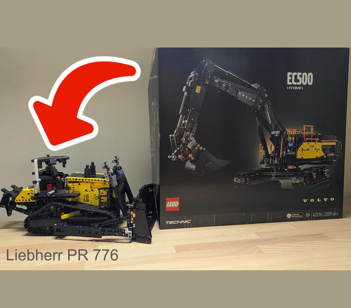 Liebherr PR 776 mining dozer | alternate for 42215 alternate build