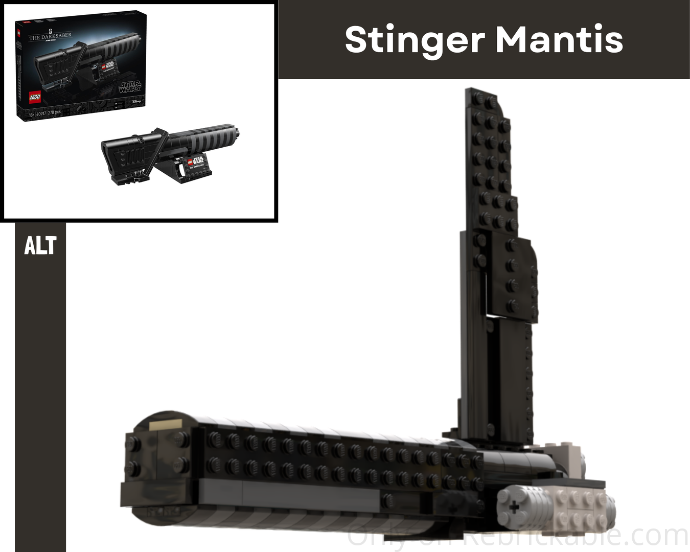Stinger Mantis 40917 alternate build