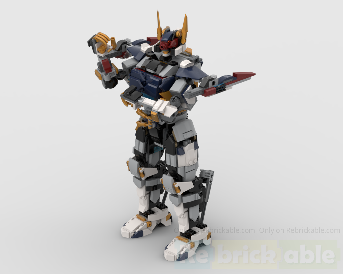 71870-1 Alternate Build | Clock-Up Stag Knight alternate build