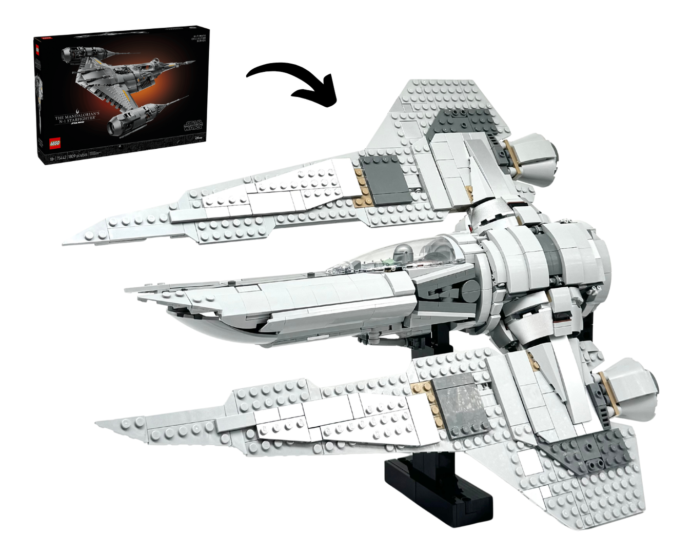 LEGO Gauntlet Starfighter alternate build