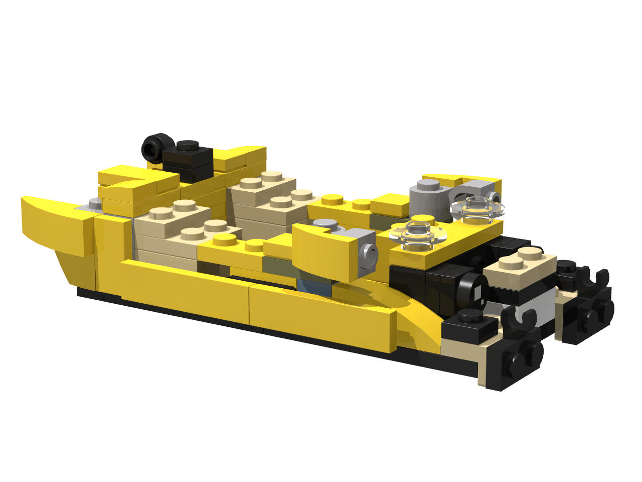 Skywalker's Coruscant Airspeeder alternate build