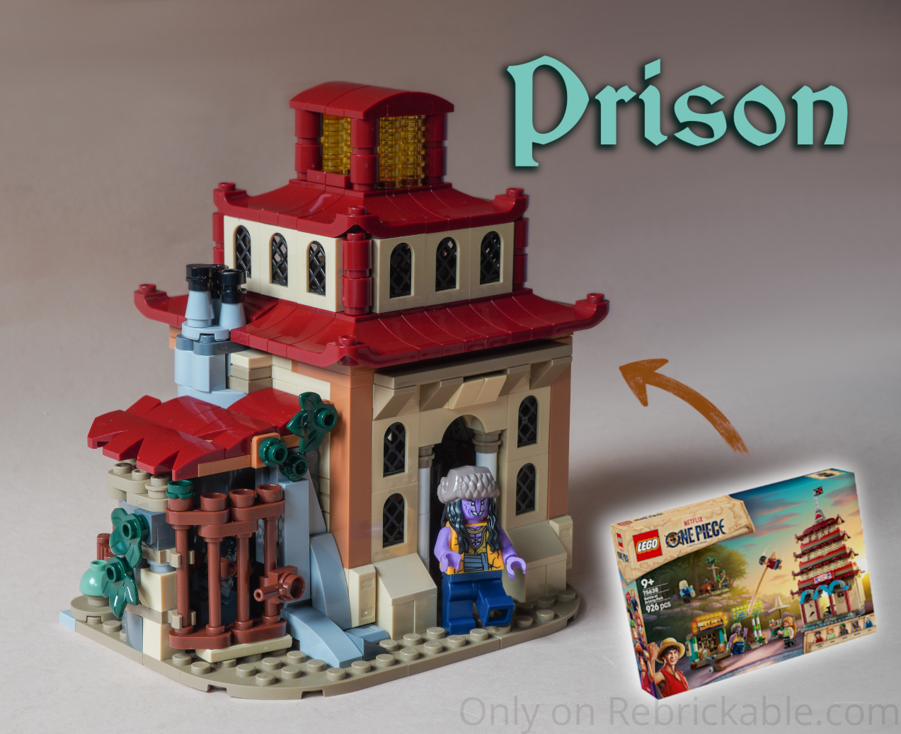 Pirate Prison - Alternative Build for 75638 Arlong Park One Piece alternate build