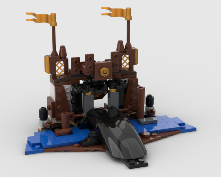 Sea Serpent Micro Gatehouse alternate build