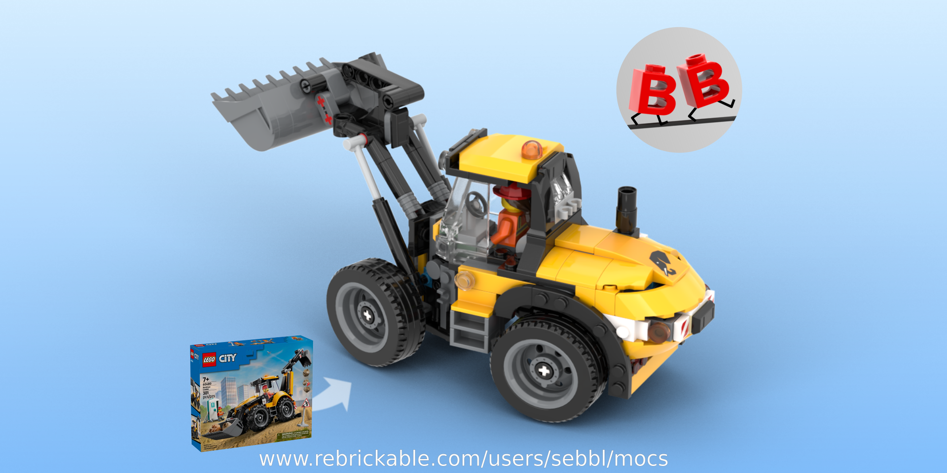 60480: Expert Level Wheel Loader alternate build
