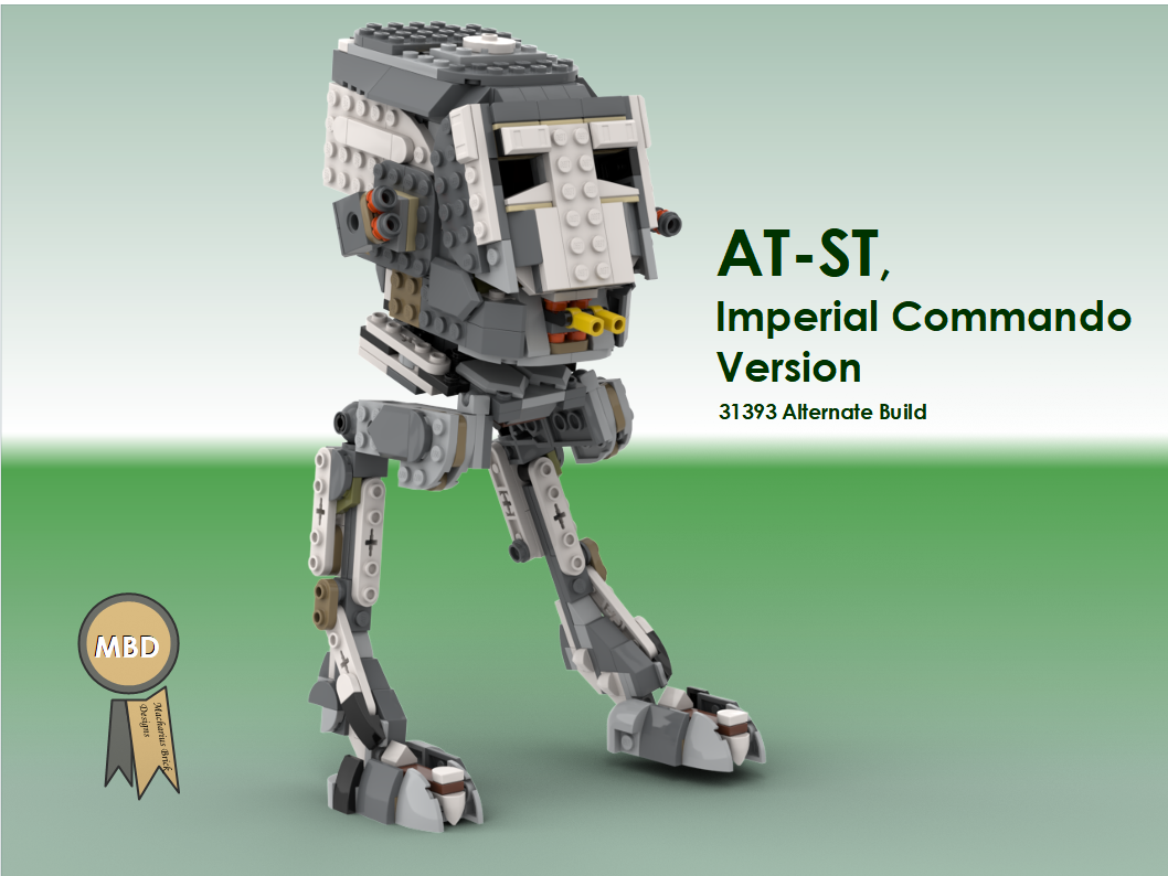 AT-ST, Imperial Commando Version, 31393 Alternate Build alternate build