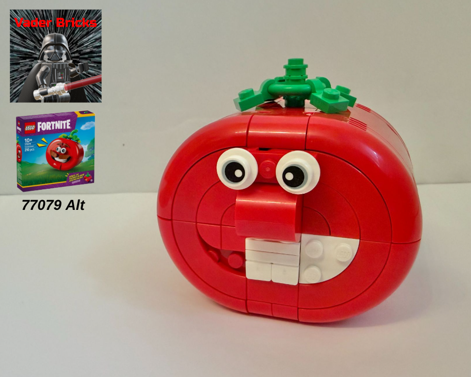 Bob the Tomato from Veggietales (77079 Alt Mod) alternate build