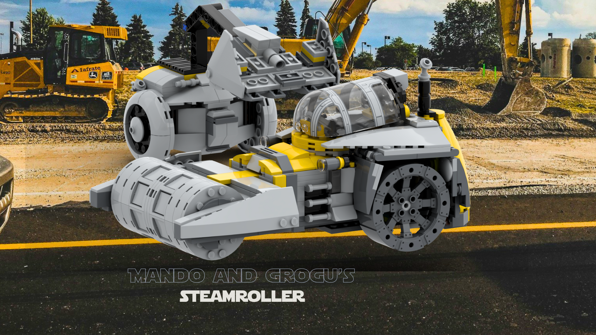 Mando & Grogu's Steamroller - 75447 alternative + !!!COMPETITION!!! alternate build